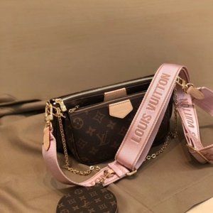 🎀LV 💖women's Pink Multi Bag